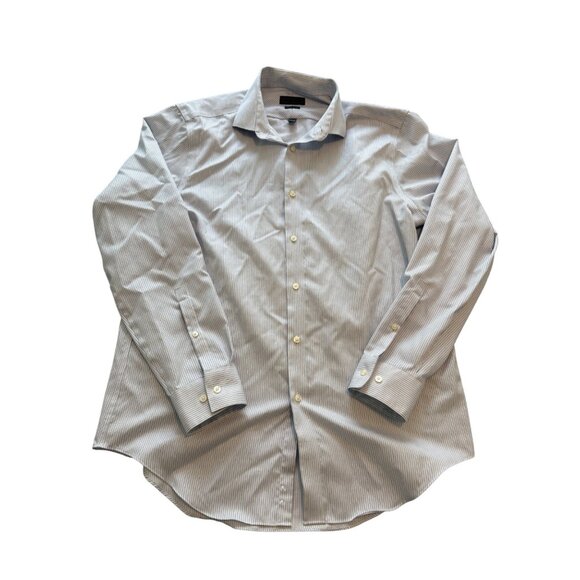 Calvin Klein Mens Slim Fit Non Iron Button Down Shirt Size L - Picture 1 of 12